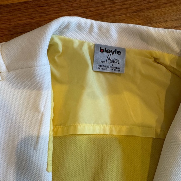 Bleyle Yellow and White Blazer - Picture 5 of 6